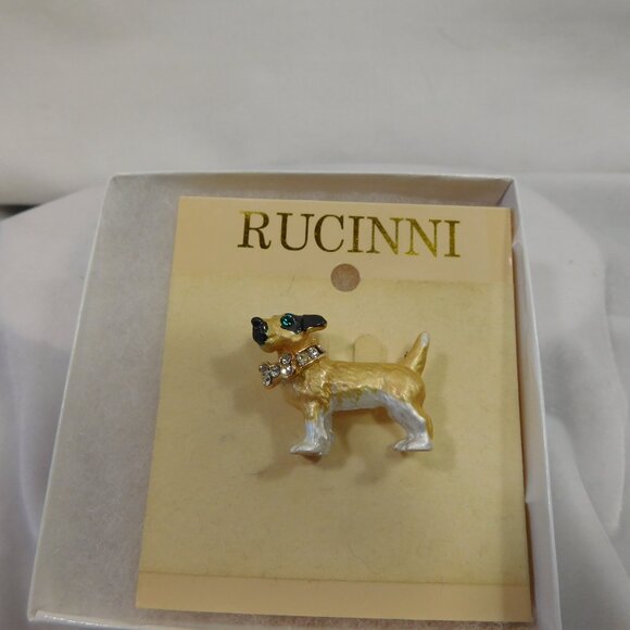 Ladies Rucinni Brooch - Picture 2 of 4